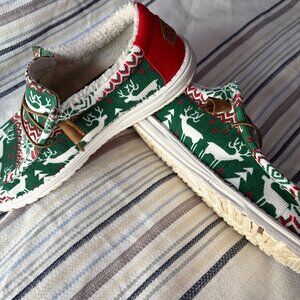 ***MENS HEY DUDE CHRISTMAS WALLY FLEECE LINED***